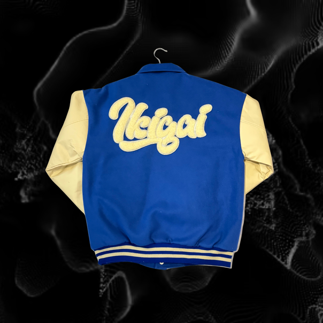 Varsity Jacket Azul